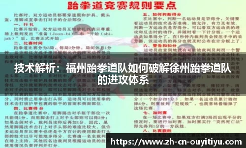 技术解析：福州跆拳道队如何破解徐州跆拳道队的进攻体系